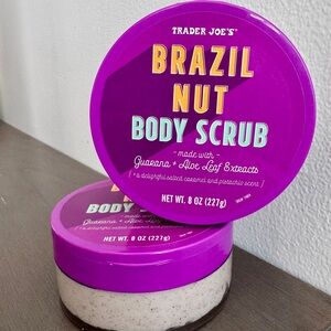 2 Pack - Trader Joe’s Brazil Nut Body Scrub - New